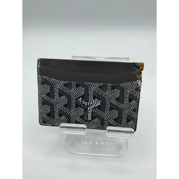 Goyard Saint Sulpice Card Holder, Gray - Picture 1 of 6